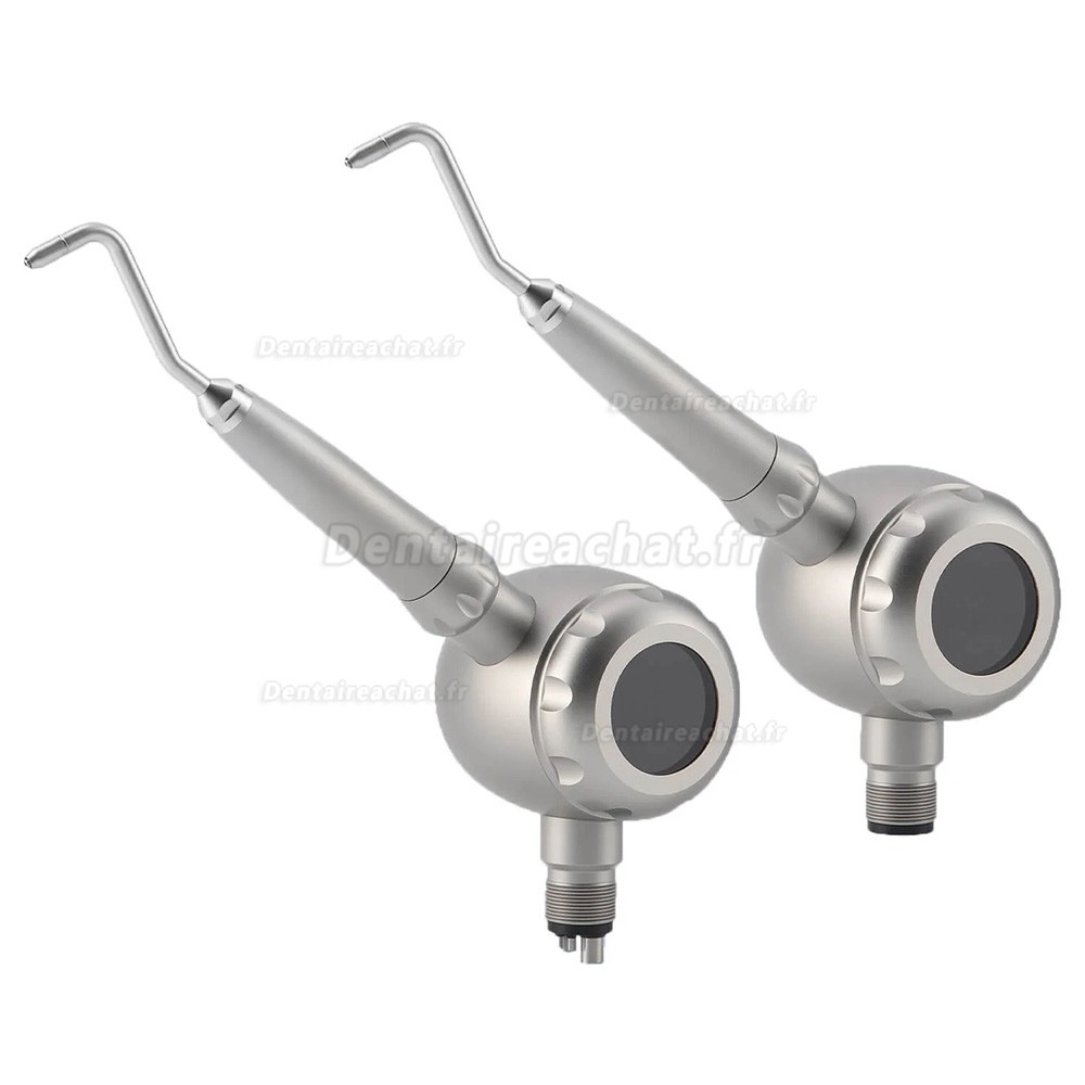 Aeropolissage dentiste, mat&eacute;riau enti&egrave;rement m&eacute;tallique, 2/4 trous